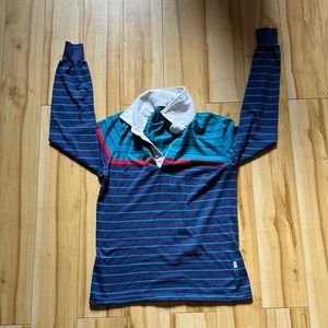 Vintage striped Levi’s rugby shirt.